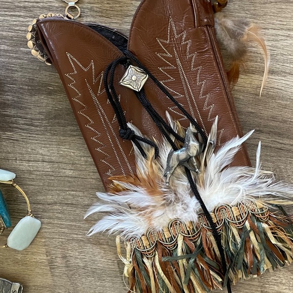 Custom Made By Marge Tony Lama Western Boot Bag - Picture 7 of 11